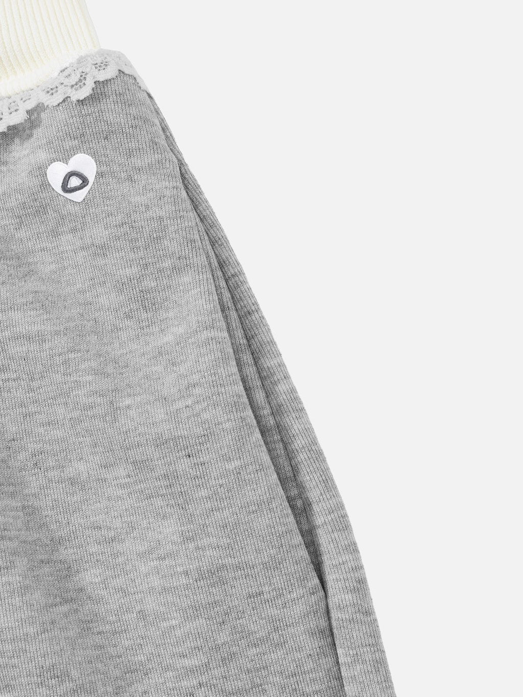 Aelfric Eden Lace Trim Baggy Sweatpants