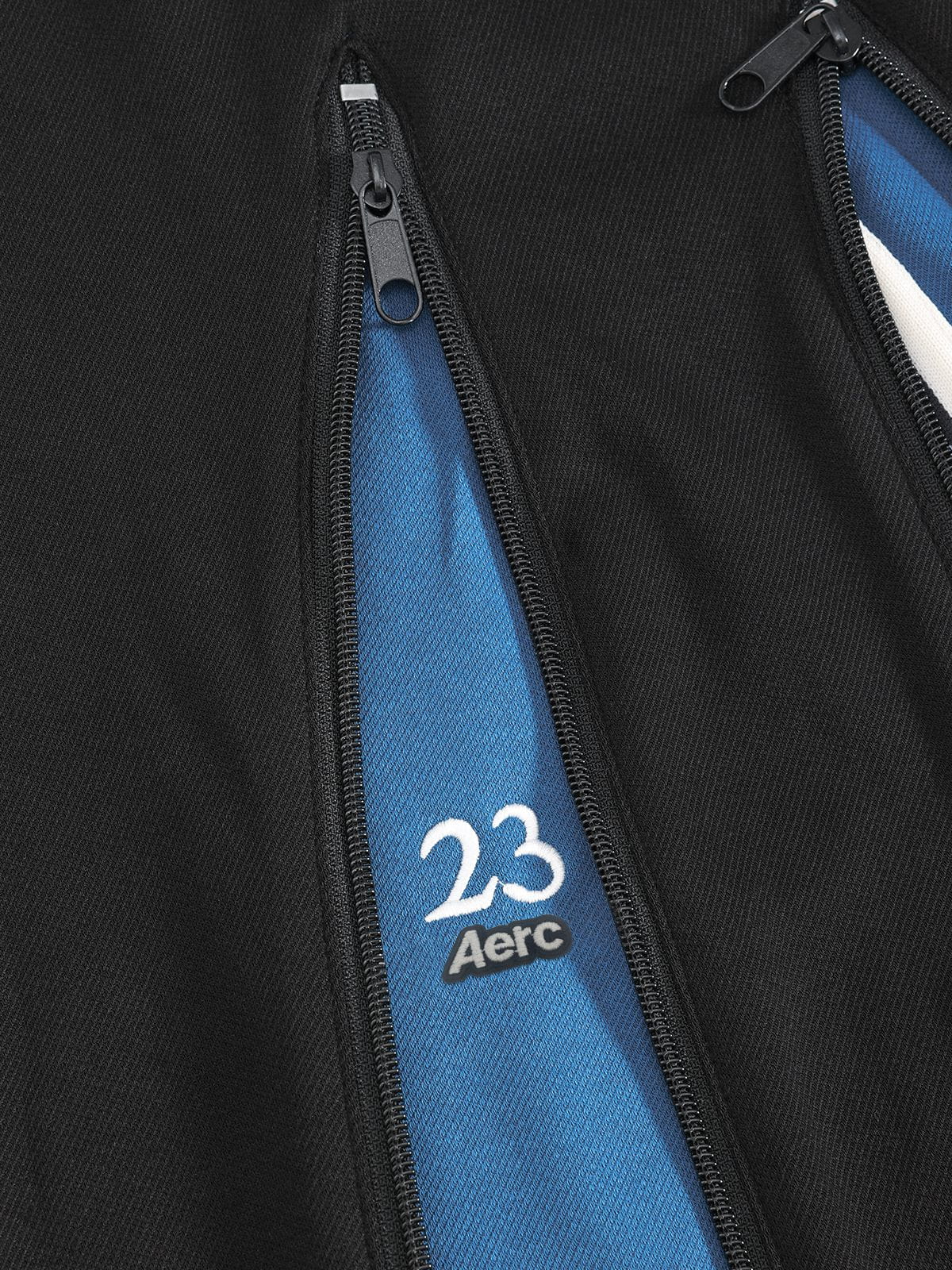 Aelfric Eden Zip Panel Stripe Baggy Sweatpants
