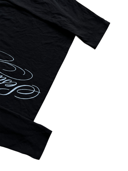 "signature II" long sleeve black