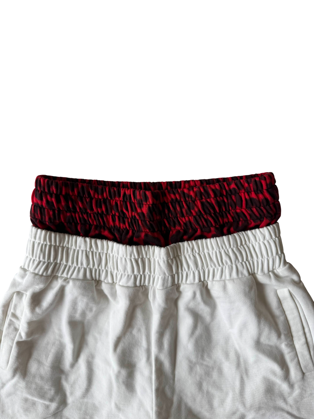 "signature" sweats white