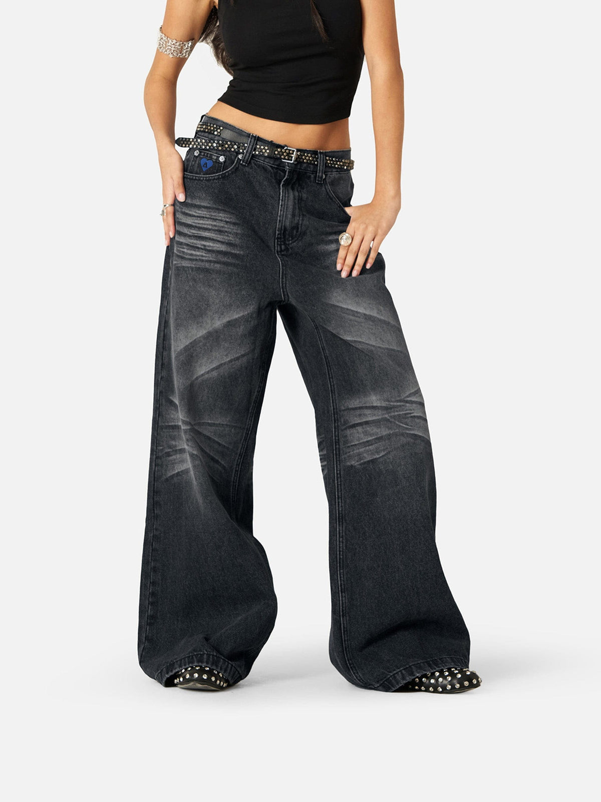 Aelfric Eden Baggy  Folds Jeans